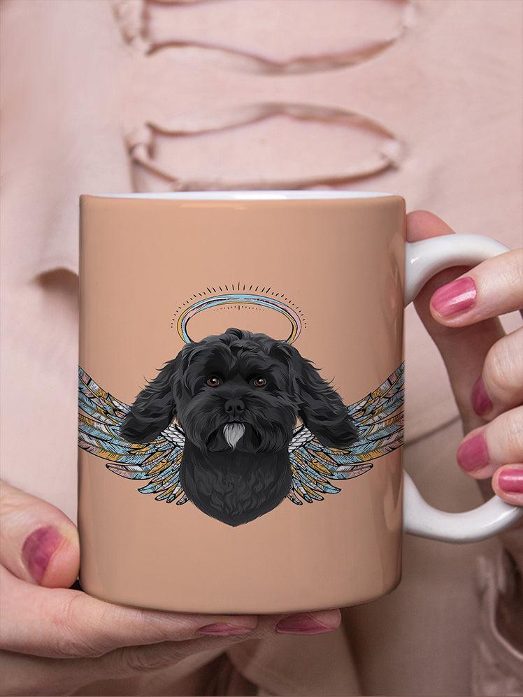 Vintage Angel - Custom Pet Mug - NextGenPaws Pet Portraits