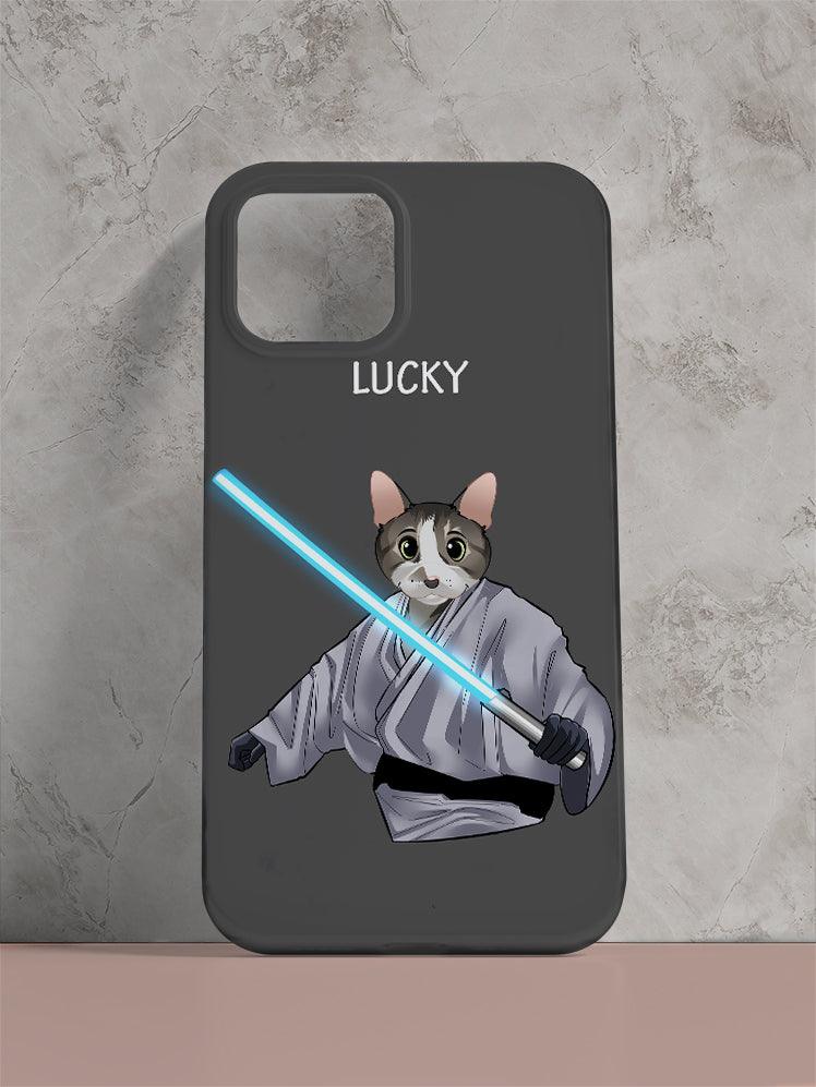Cartoon Luke Pawswalker - Custom Pet Phone Cases - NextGenPaws Pet Portraits