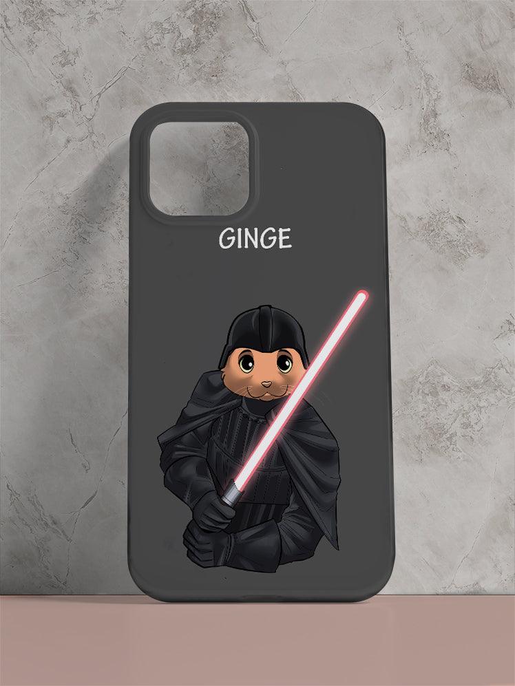 Cartoon Darth Paws - Custom Pet Phone Cases - NextGenPaws Pet Portraits