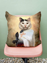 Load image into Gallery viewer, The Priest - Custom Pet Pillow - NextGenPaws Pet Portraits