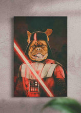 Load image into Gallery viewer, Darth Paws - Custom Pet Canvas - NextGenPaws Pet Portraits