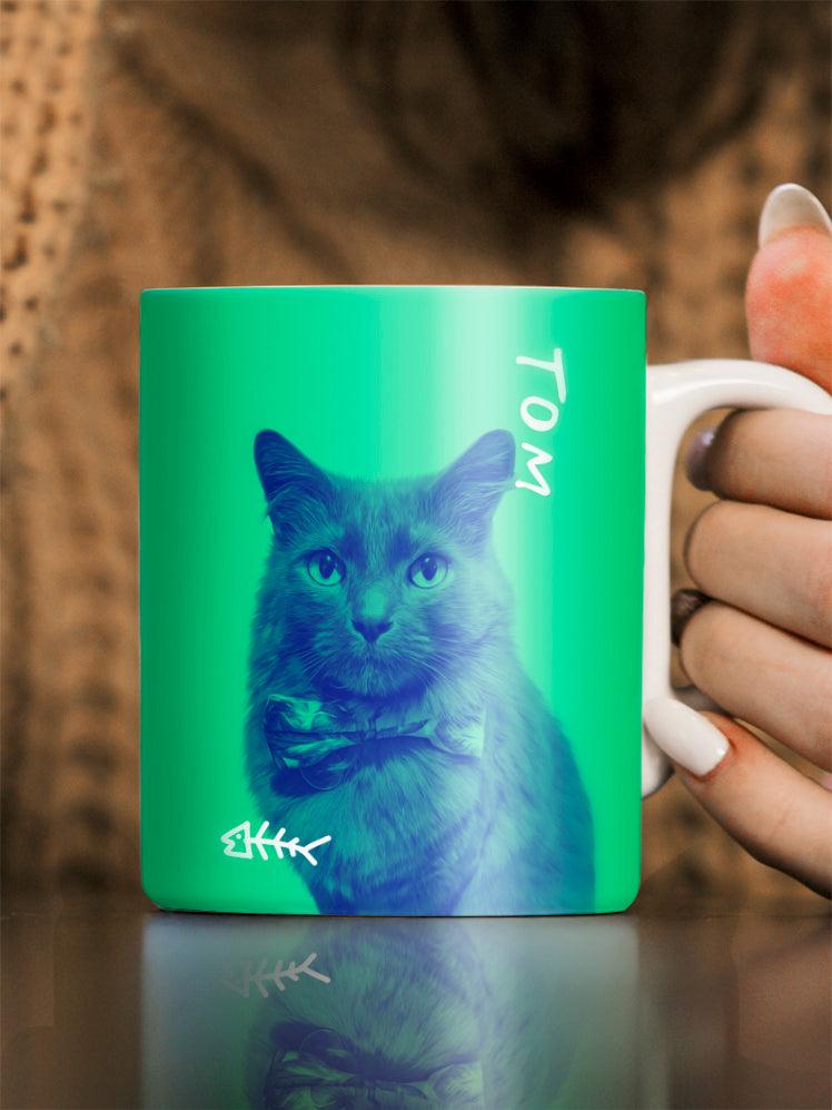 DuoTone Paws - Custom Pet Mug - NextGenPaws Pet Portraits
