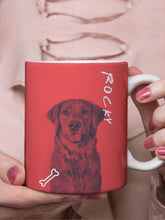 Load image into Gallery viewer, DuoTone Paws - Custom Pet Mug - NextGenPaws Pet Portraits
