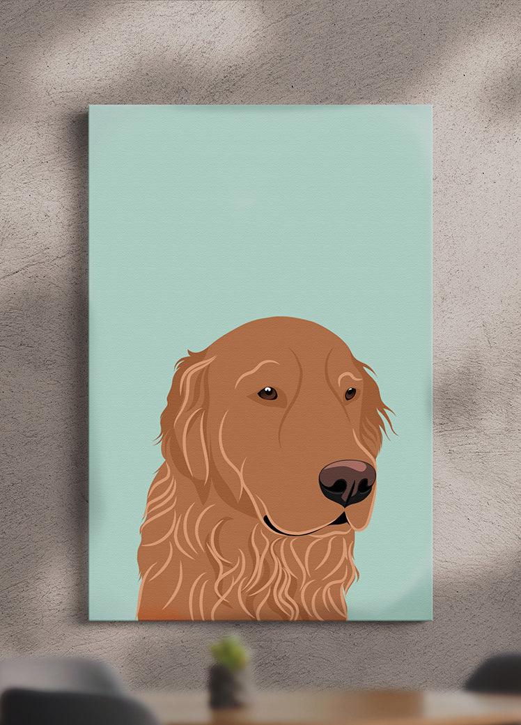 Flat Style - Custom Pet Portrait - NextGenPaws Pet Portraits