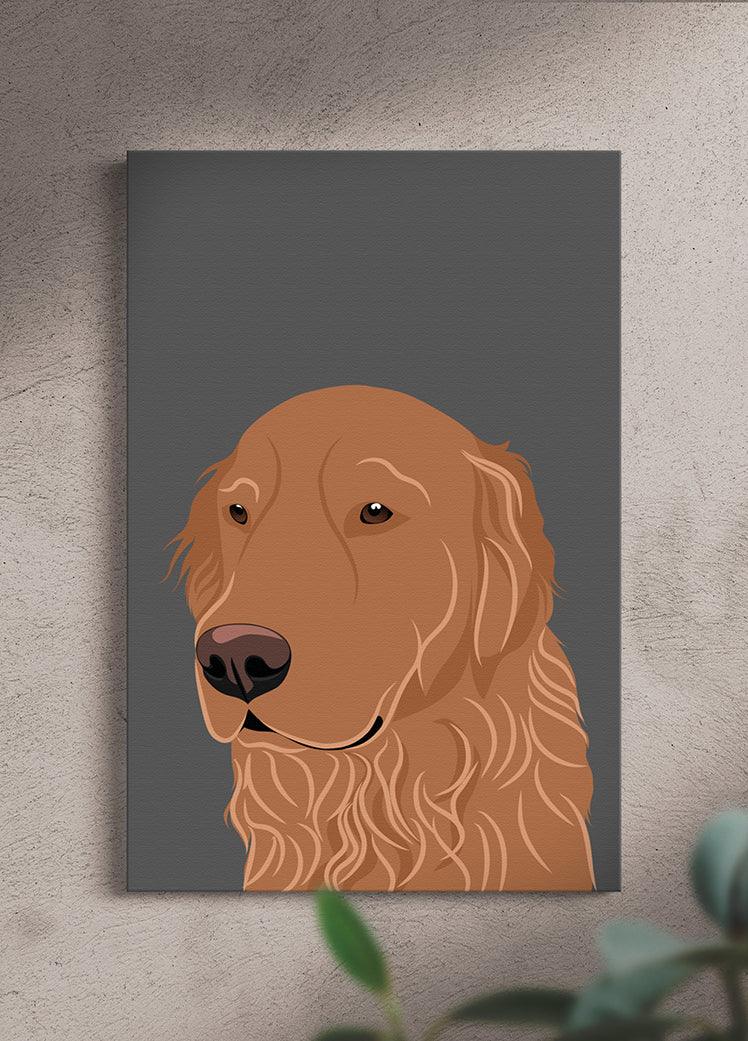 Flat Style - Custom Pet Portrait - NextGenPaws Pet Portraits