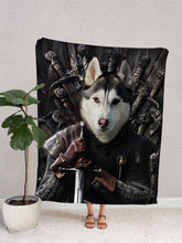 Load image into Gallery viewer, The GOT - Custom Pet Blanket - NextGenPaws Pet Portraits