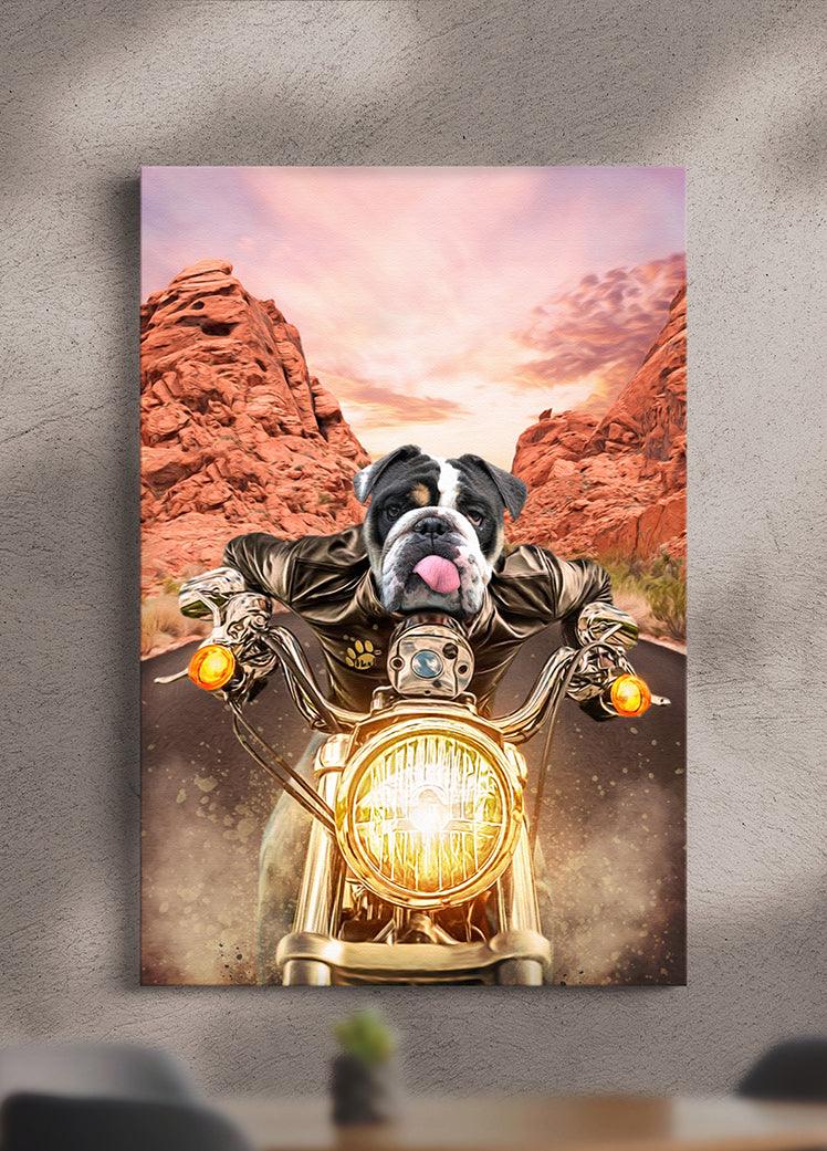 Harley Pawson - Custom Pet Portrait - NextGenPaws Pet Portraits