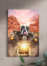 Load image into Gallery viewer, Harley Pawson - Custom Pet Portrait - NextGenPaws Pet Portraits
