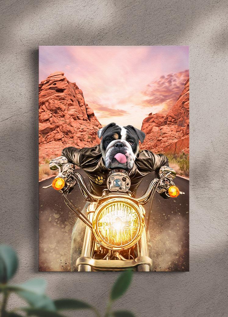 Harley Pawson - Custom Pet Portrait - NextGenPaws Pet Portraits