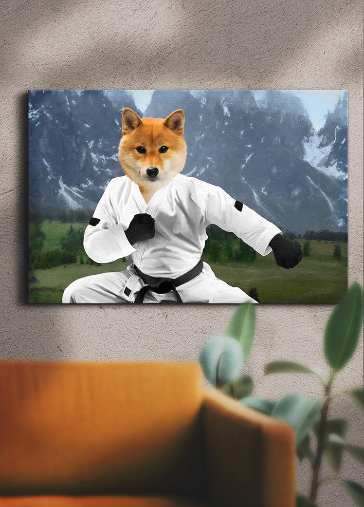 Karate Paw - Custom Pet Portrait - NextGenPaws Pet Portraits