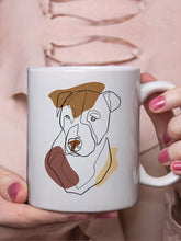 Load image into Gallery viewer, Line Art - Custom Pet Mug - NextGenPaws Pet Portraits
