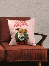 Load image into Gallery viewer, Merry Christmas   - Custom Pet Pillow - NextGenPaws Pet Portraits