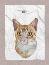 Load image into Gallery viewer, Minimalist Design - Custom Pet Blanket - NextGenPaws Pet Portraits