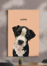 Load image into Gallery viewer, Minimalist Design - Custom Pet Portrait - NextGenPaws Pet Portraits