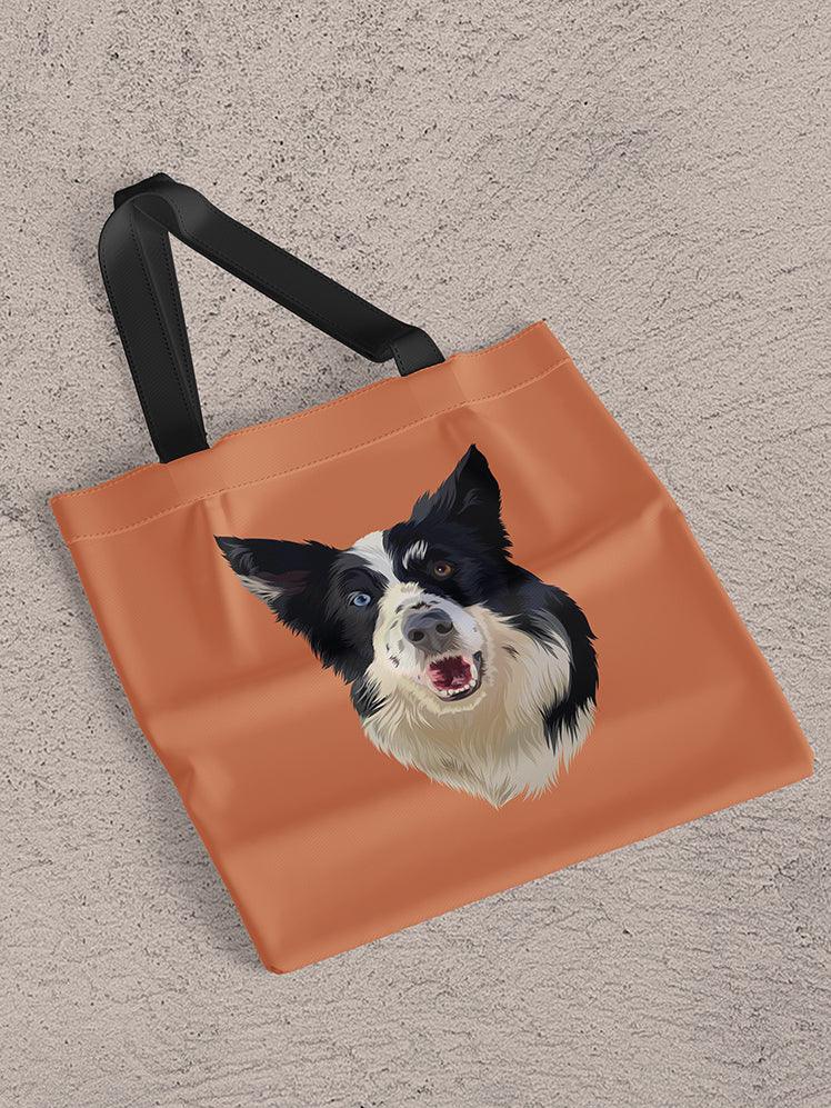 Minimalist Design - Custom Pet Tote Bag - NextGenPaws Pet Portraits