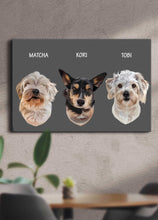 Load image into Gallery viewer, Minimalist Sibling Design - Custom Pet Portrait - NextGenPaws Pet Portraits
