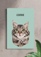 Load image into Gallery viewer, Minimalist Design - Custom Pet Portrait - NextGenPaws Pet Portraits