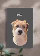 Load image into Gallery viewer, Minimalist Design - Custom Pet Portrait - NextGenPaws Pet Portraits