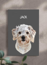 Load image into Gallery viewer, Minimalist Design - Custom Pet Portrait - NextGenPaws Pet Portraits
