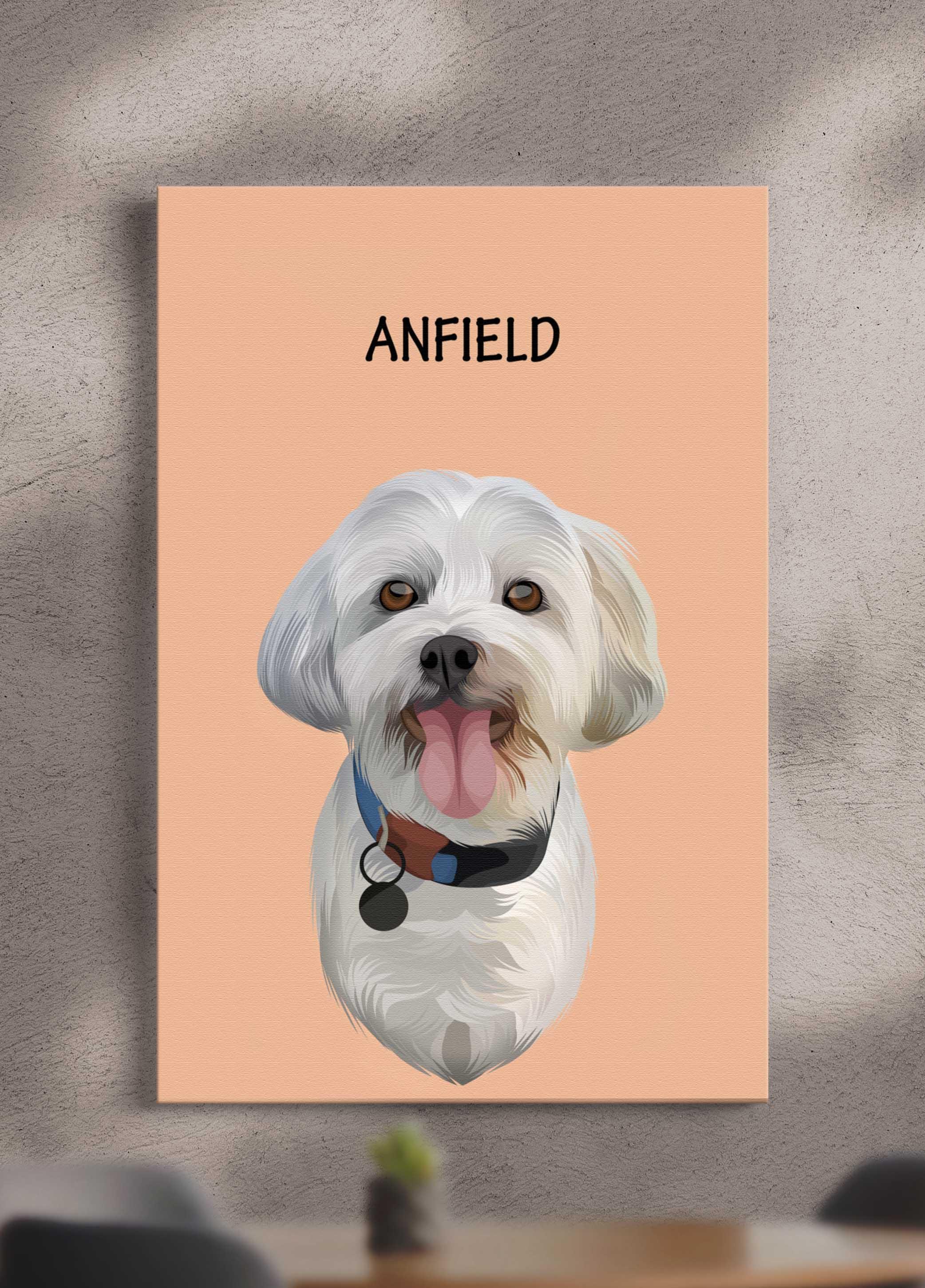 Minimalist Design - Custom Pet Portrait - NextGenPaws Pet Portraits