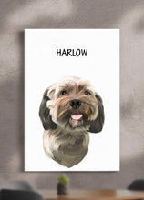 Load image into Gallery viewer, Minimalist Design - Custom Pet Portrait - NextGenPaws Pet Portraits