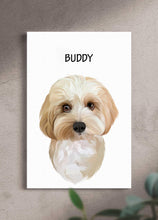 Load image into Gallery viewer, Minimalist Design - Custom Pet Portrait - NextGenPaws Pet Portraits
