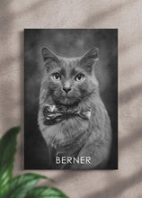 Load image into Gallery viewer, ModerNoir - Custom Pet Portrait - NextGenPaws Pet Portraits