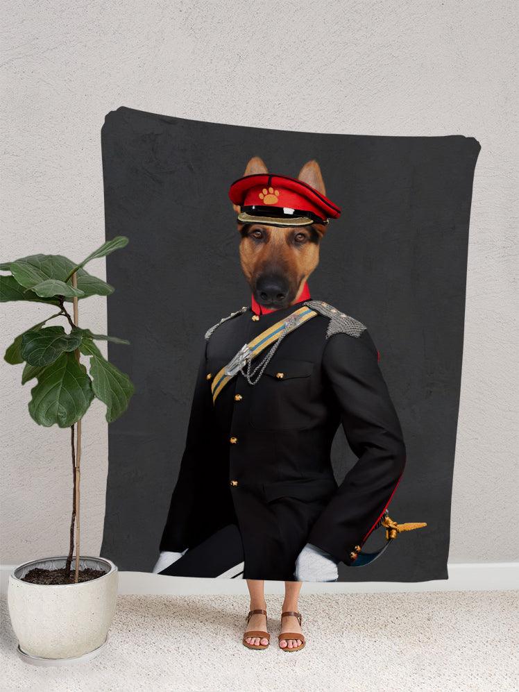 Modern Military - Custom Pet Blanket - NextGenPaws Pet Portraits