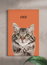 Load image into Gallery viewer, Minimalist Classic Design - Custom Pet Portrait