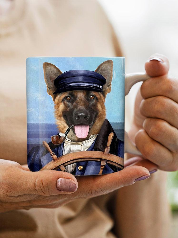 The Sailor - Custom Pet Mug - NextGenPaws Pet Portraits
