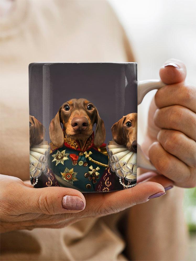 The Royal Trio - Custom Sibling Pet Mug - NextGenPaws Pet Portraits