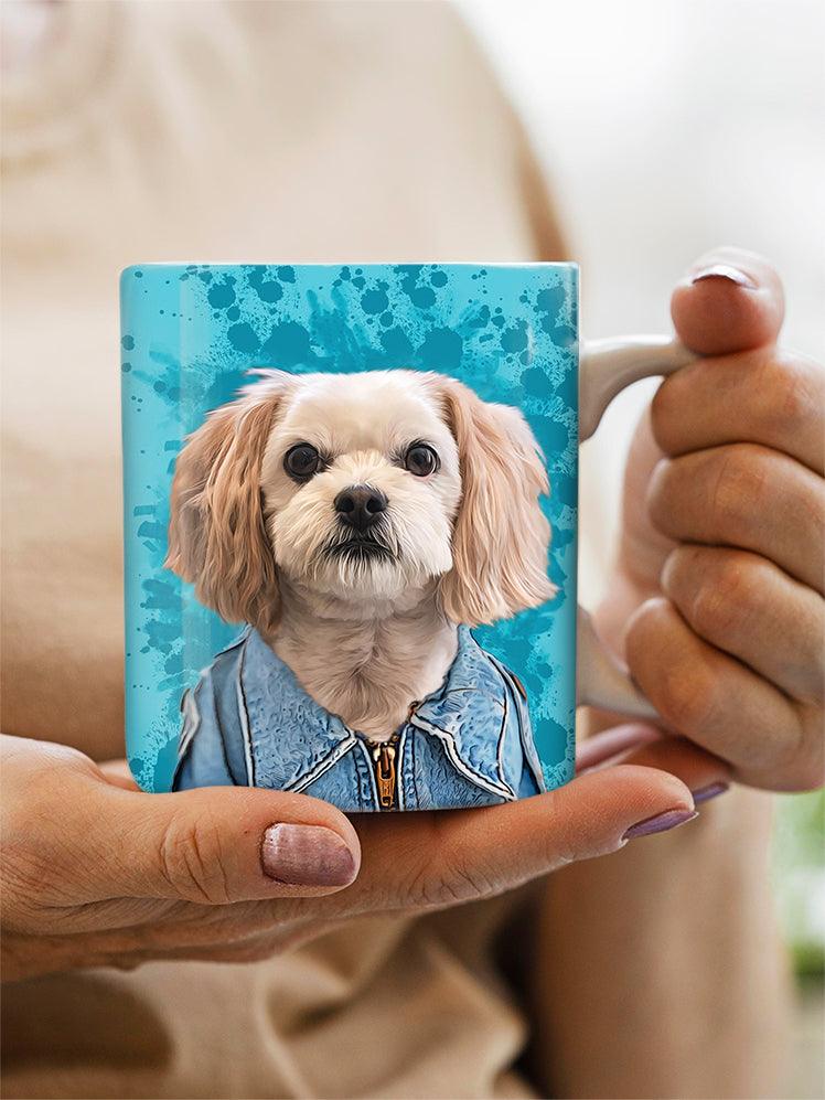 The Trendy Denim - Custom Pet Mug - NextGenPaws Pet Portraits