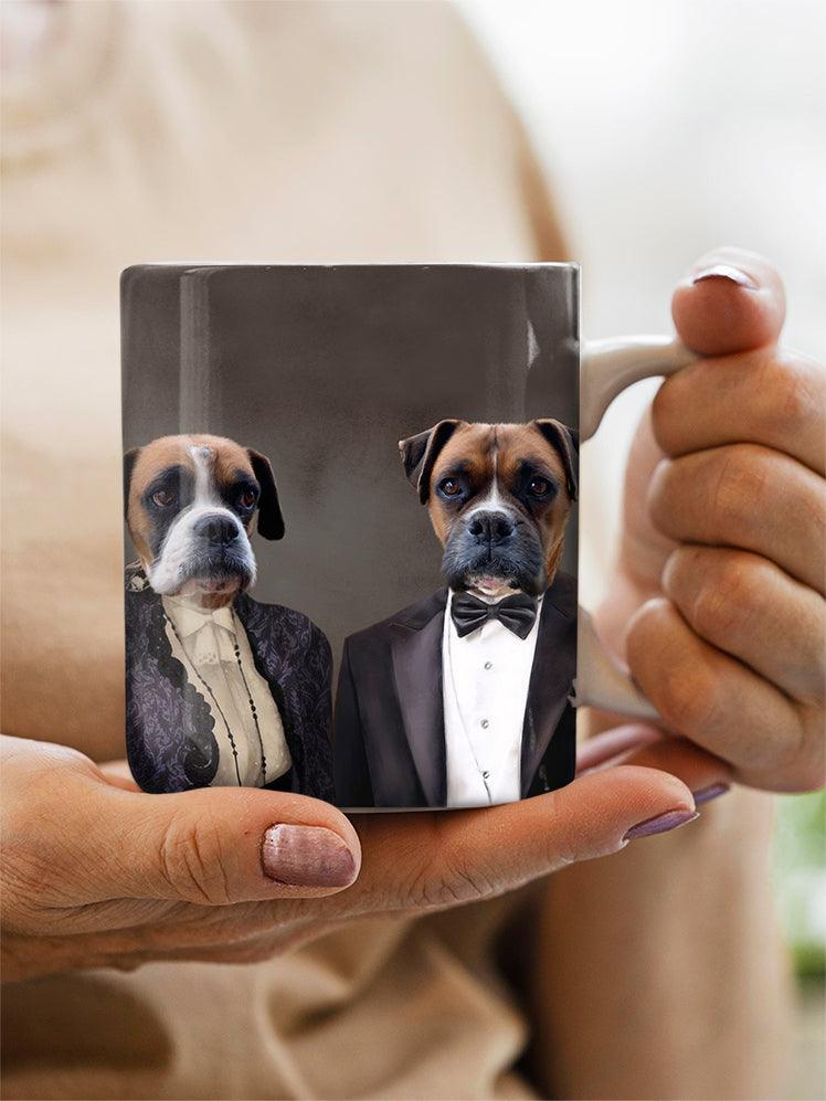 The Chic Couple - Custom Sibling Pet Mug - NextGenPaws Pet Portraits