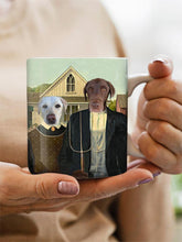 Load image into Gallery viewer, The Gothics - Custom Sibling Pet Mug - NextGenPaws Pet Portraits