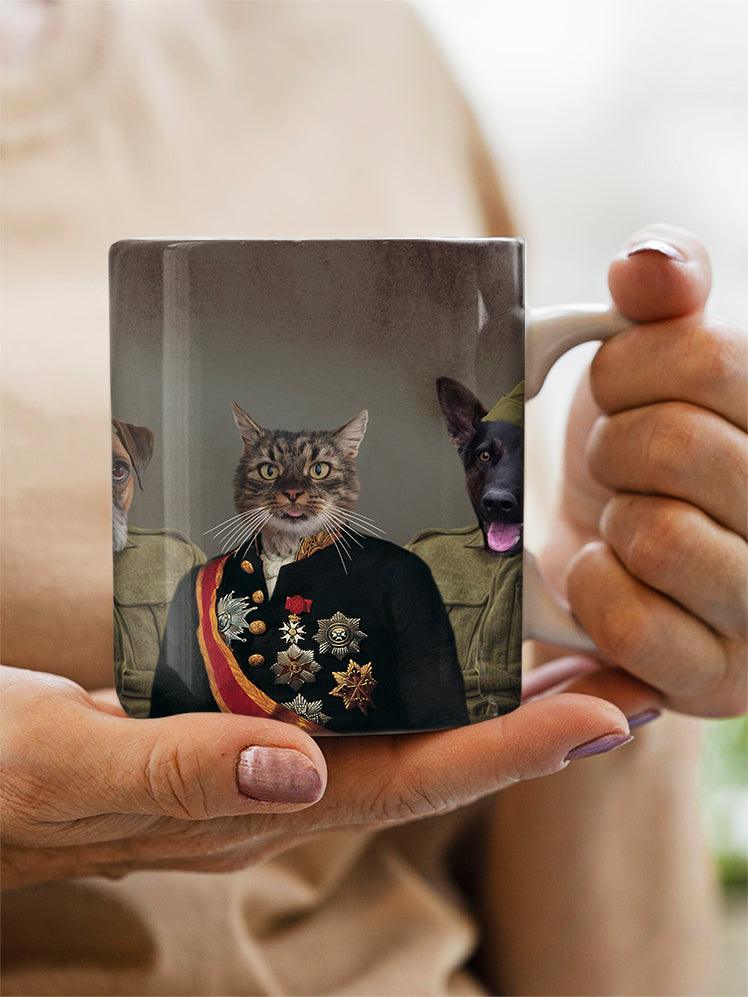 The Troops - Custom Sibling Pet Mug - NextGenPaws Pet Portraits