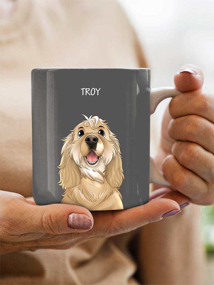 Cartoon Style - Custom Pet Mug - NextGenPaws Pet Portraits