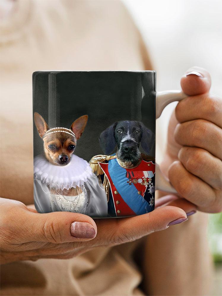 The Army Couple - Custom Sibling Pet Mug - NextGenPaws Pet Portraits