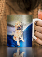 Load image into Gallery viewer, Abstract Oil Painting - Custom Pet Mug - NextGenPaws Pet Portraits