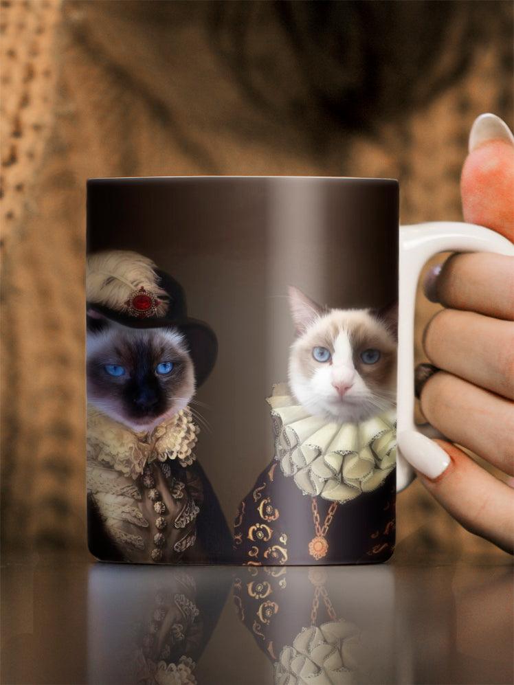 The Bourgeois Sisters - Custom Sibling Pet Mug - NextGenPaws Pet Portraits