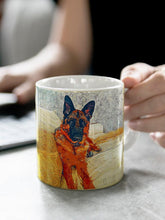 Load image into Gallery viewer, Abstract Oil Painting - Custom Pet Mug - NextGenPaws Pet Portraits