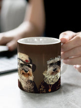 Load image into Gallery viewer, The Bourgeois Sisters - Custom Sibling Pet Mug - NextGenPaws Pet Portraits