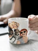 Load image into Gallery viewer, Human and Pet Design - Custom Pet Mug - NextGenPaws Pet Portraits