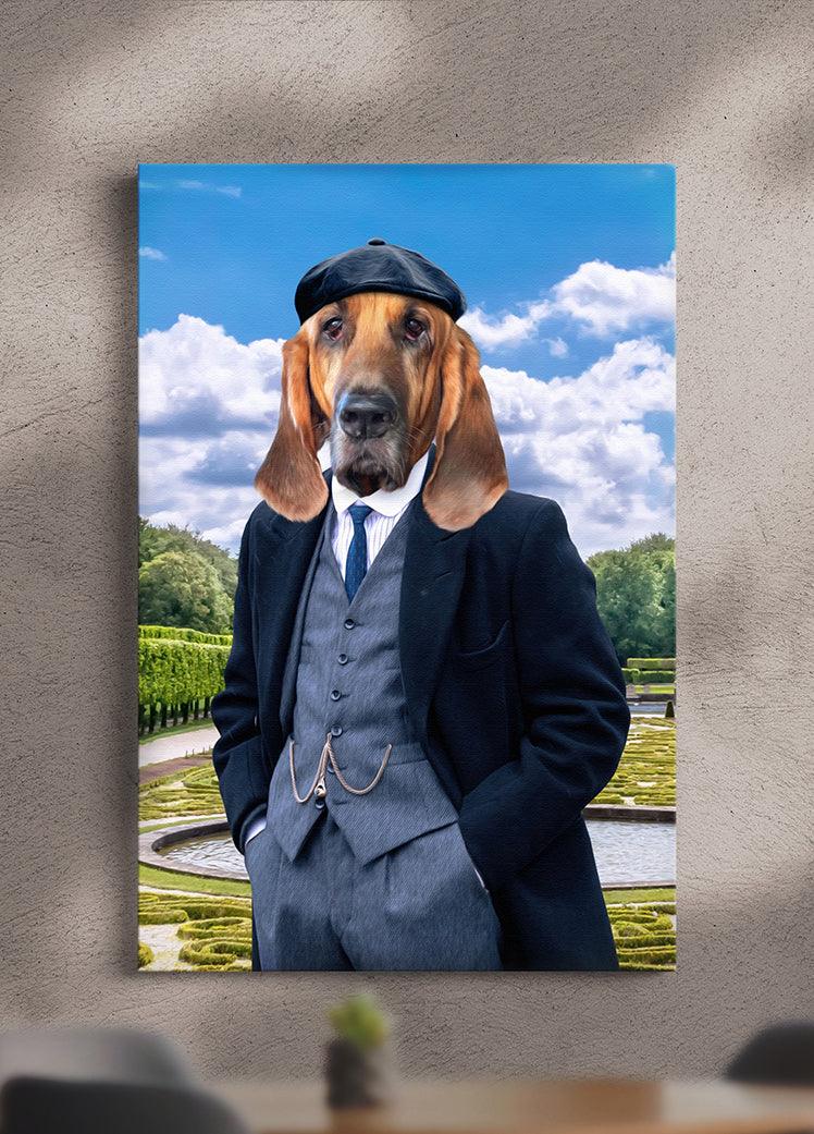 Pawky Blinder - Custom Pet Portrait - NextGenPaws Pet Portraits