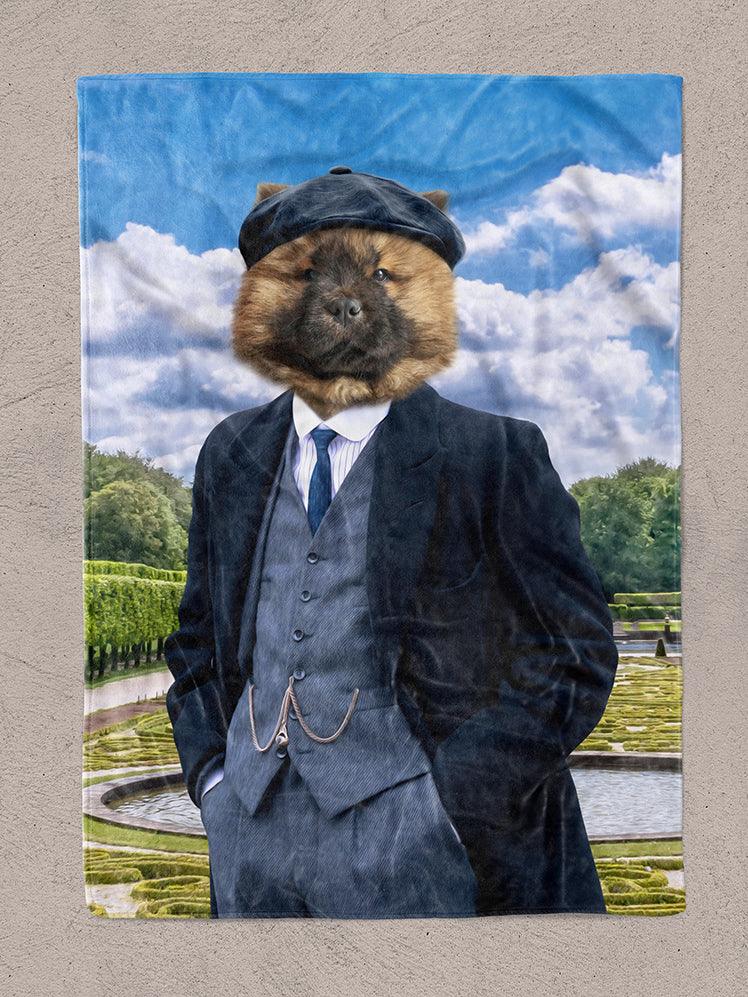 Pawky Blinder - Custom Pet Blanket - NextGenPaws Pet Portraits