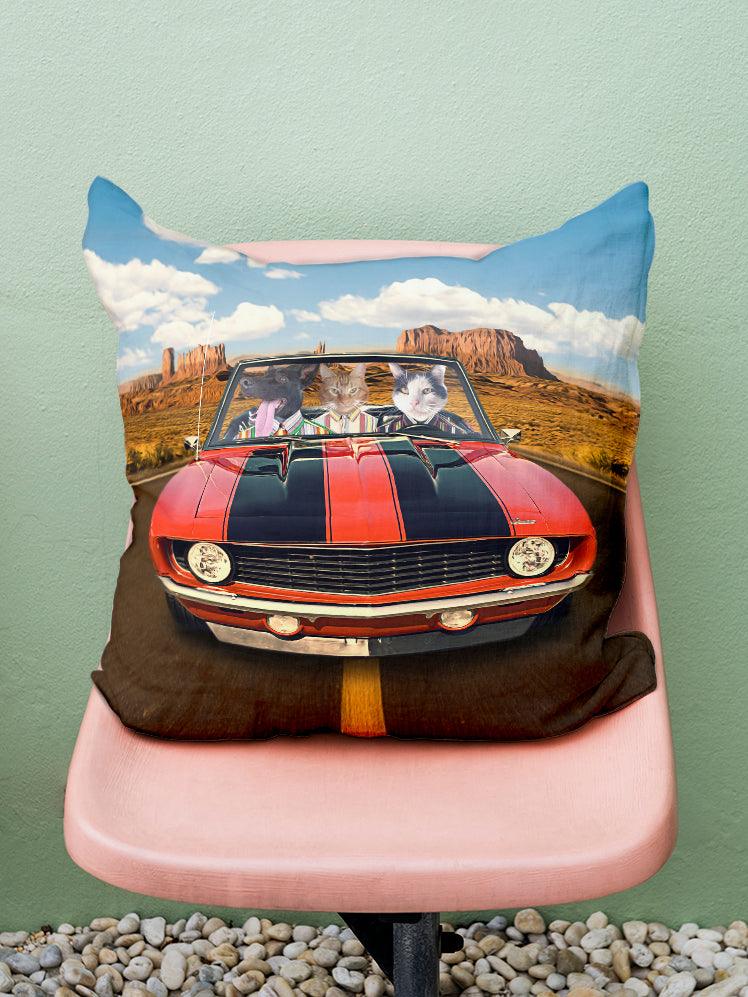 Pawmaro Sibling - Custom Pet Pillow - NextGenPaws Pet Portraits