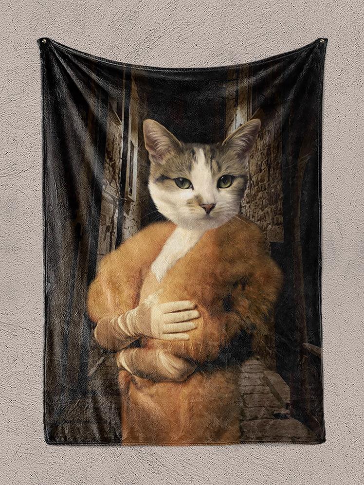 Miss Grace - Custom Pet Blanket - NextGenPaws Pet Portraits