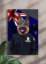Load image into Gallery viewer, The Policeman - Custom Pet Portrait - NextGenPaws Pet Portraits