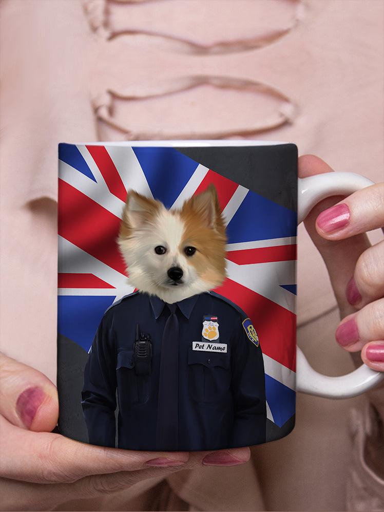 The Policeman - Custom Pet Mug - NextGenPaws Pet Portraits