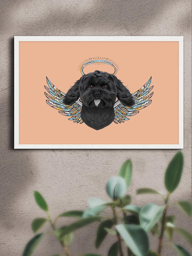 Vintage Angel - Custom Pet Poster - NextGenPaws Pet Portraits