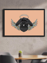 Load image into Gallery viewer, Vintage Angel - Custom Pet Poster - NextGenPaws Pet Portraits
